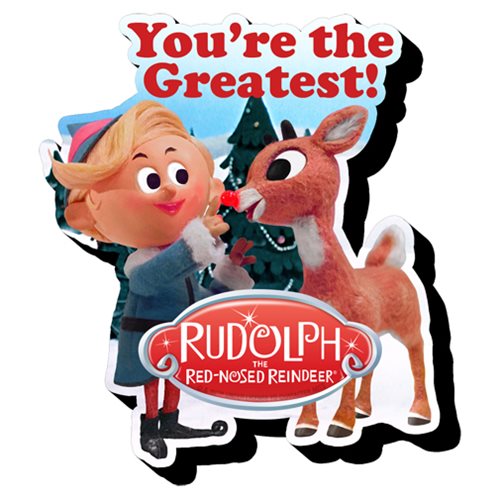Rudolph the Red-Nosed Reindeer and Hermey Funky Chunky Magnet